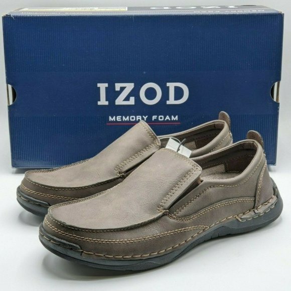 Izod | Shoes | Izod Thomas Mens Slip On Shoe Memory Foam Flexible ...